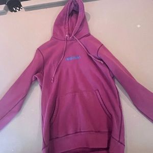 Undefeated embroidered maroon sweatshirt